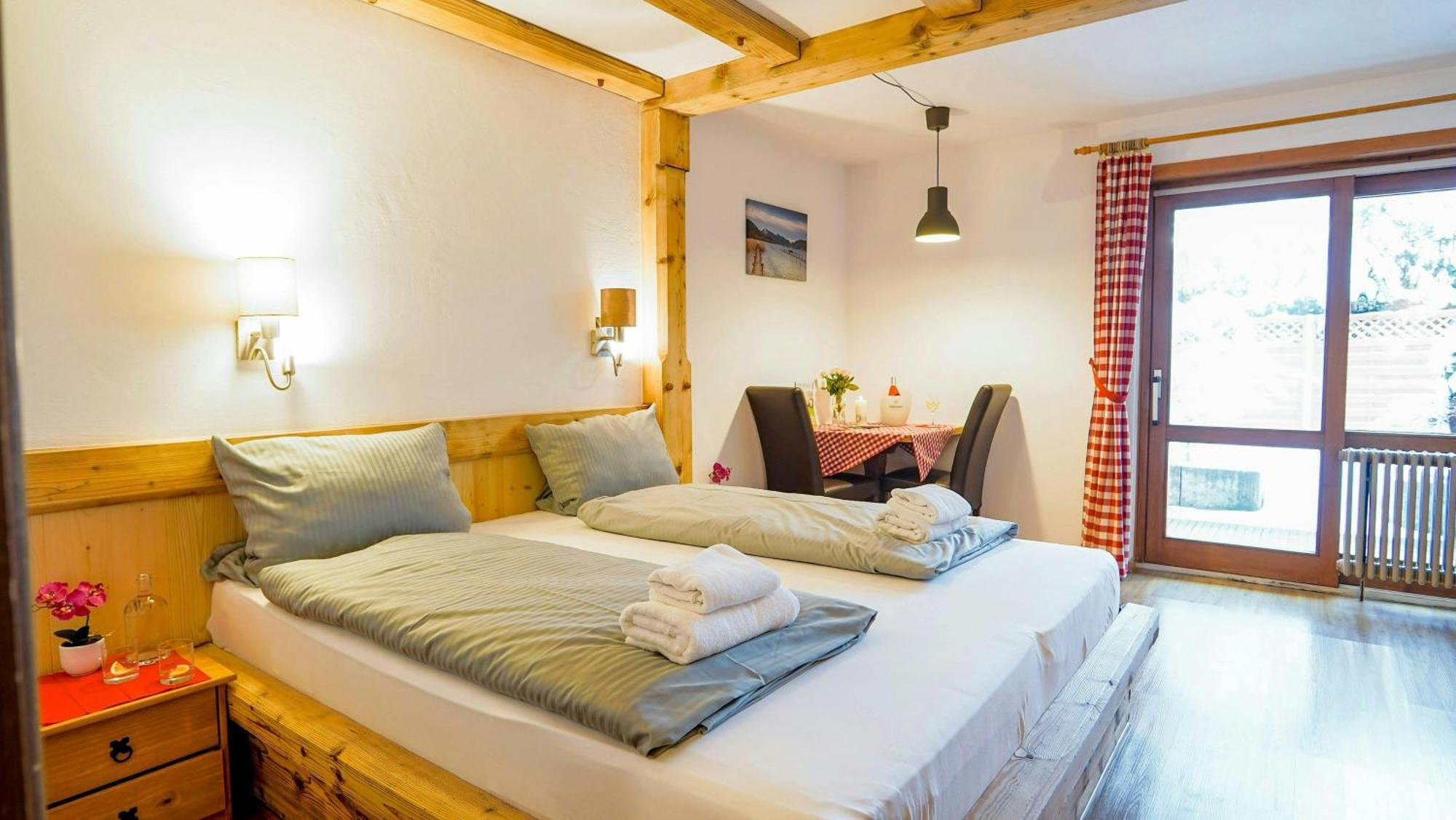 Doppelzimmer mit Terrasse